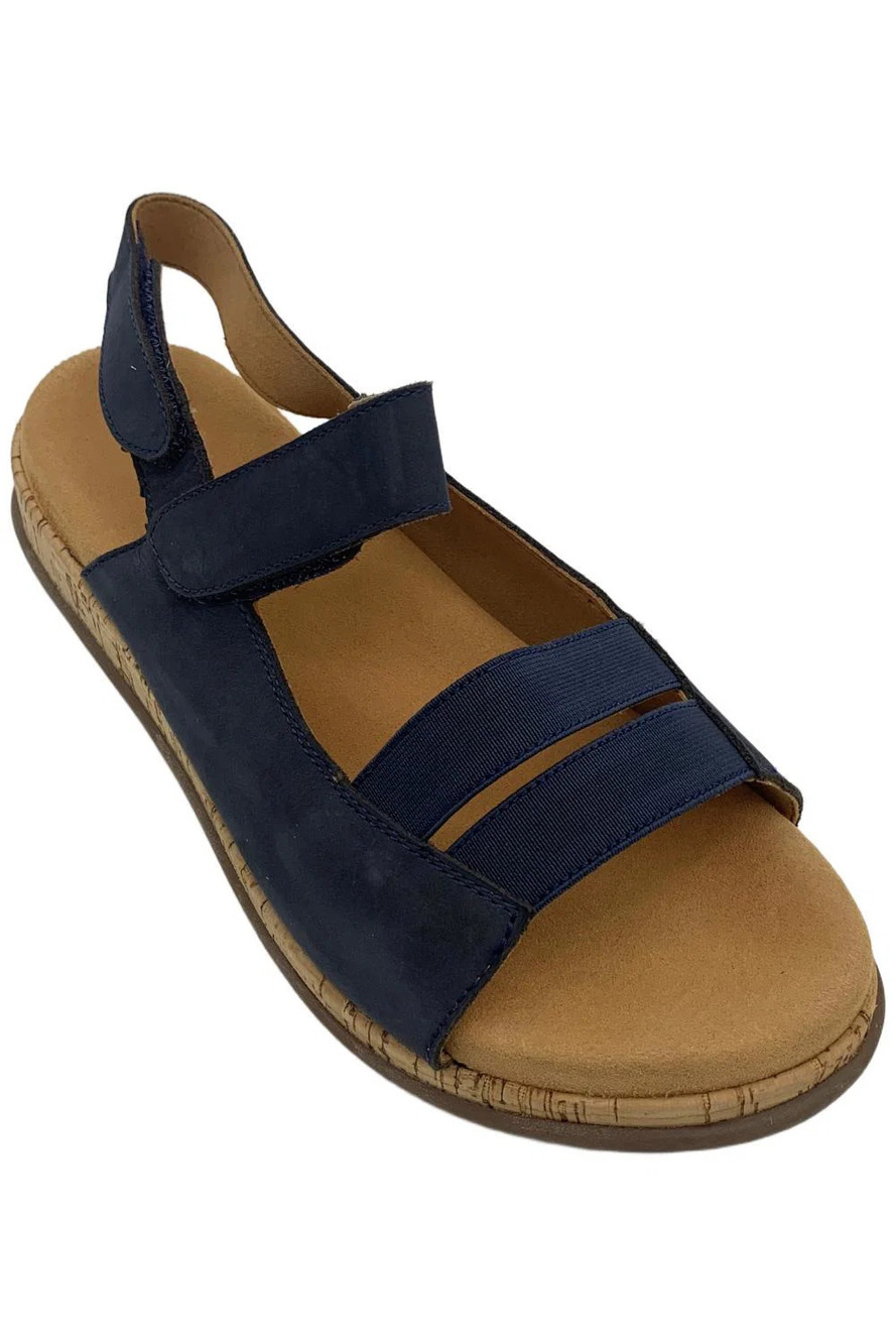 Trotters Women's Gemini Slingback Navy/Nubuck - Narrow